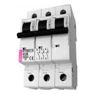 Eti-Polam Wyłącznik nadprądowy ETIMAT10 3P C 32A 10kA AC - 002135719