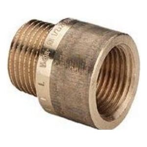 Viega Przedłużka GZ ½" x GW ½" 12,5mm brąz - 364854