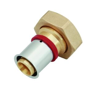 KAN-therm Półśrubunek PRESS LBP z płaskim uszczelnieniem 25mm x 3/4" - K-080114