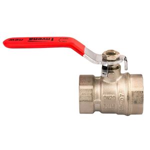 Invena Kurek kulowy MILLENIUM gwint wewnętrzny 3/4" z dźwignią stalową - ZK-01-020