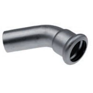 KAN-therm Kolano nyplowe zaprasowywane 45° 28mm stal inox - 6190140