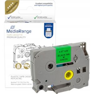 MediaRange MediaRange Schriftbandka. Brother TZ-731/TZe-731 12mmx8m sw