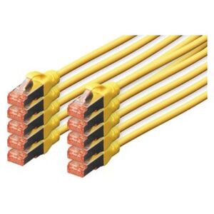 Digitus Patchcord CAT6, S-FTP, 3m, 10 sztuk (DK-1644-030-Y-10)