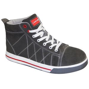 Lahti Pro Trzewiki zamszowe SB SRA 41 szaro-czerwone L3010841