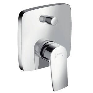 Bateria wannowa Hansgrohe Metris podtynkowe chrom (31454000)