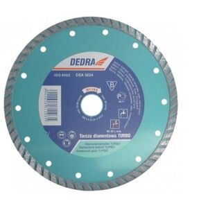 Dedra Tarcza diamentowa do cięcia Turbo 115mm 22,2mm H1100