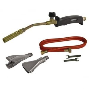 Dedra Zestaw do lutowania dysze 17 22 40mm wąż 2m - 31B011