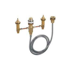 Hansgrohe Zestaw podstawowy baterii wannowej 4-otworowej Focus do montażu na brzeg wanny (13244180)