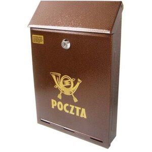 Skrzynka na listy miedź-antyk A-4