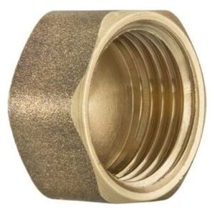 Invena Zaślepka mosiężna 1/2" - ZM-13-015