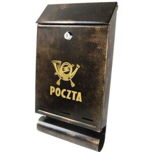 Skrzynka na listy Antyk z tubą (A-4T)