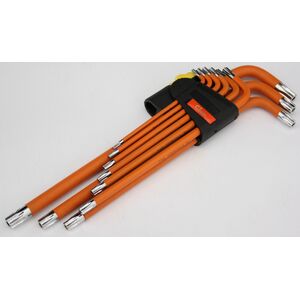 Corona Zestaw kluczy trzpieniowych torx typ L T10-T50 z otworem 9szt. (C6602)