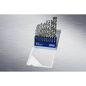 Wiertło Corona HSS walcowe 1,5 2 4,5 4 5,5 5 4,8 3 2,5 3,5 6 3,2 6,5mm zestaw (C9400)