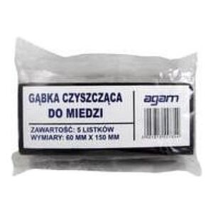 Gąbka czyszcząca do miedzianych powierzchni lutowanych 60x150mm 10listków