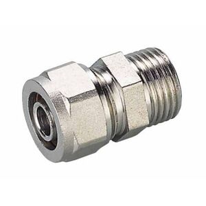 Złączka 3/4x20 PEX-ALU-PEX chrom
