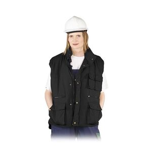Reis Bezrękawnik ocieplany Kormoran XL czarny