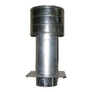 Deflektor z płytą 130mm ocynkowany