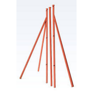 Słupek ogrodzeniowy rura Fi42mmx2mm 1,5m