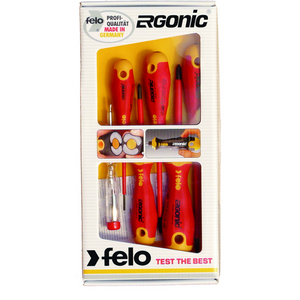 Felo Zestaw wkrętaków izolowanych ERGONIC 6szt. - FL41396398