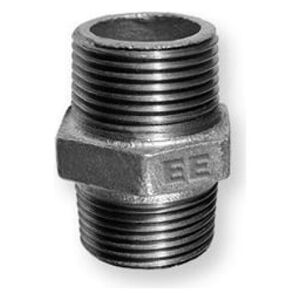 Odlewnia Zawiercie Nypel N8 1" czarny - 13795