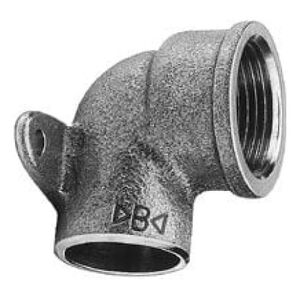 Conex Kolano ścienne do połączeń lutowanych i gwintowych 18x1/2" brąz - 4472G018004000