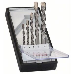 Wiertło Bosch do betonu walcowe 4 5 6 10 8mm zestaw (2607010524)