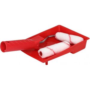 Pro-Line Zestaw malarski Mini wałek Nylon 10cm 2szt. + kuweta (41244)