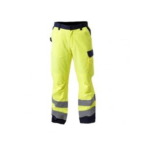 Lahti Pro Spodnie ostrzegawcze do pasa Premium żółte XXXL (L4100606)