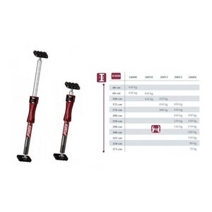 PIHER Multi podpora teleskopowa 1550-2900mm (P30012)