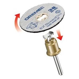 Dremel Zestaw startowy EZ SpeedClic 2 tarcze + trzpień (2615S406JC)