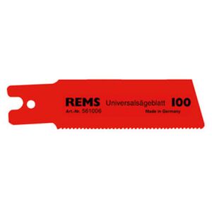 Rems Brzeszczot uniwersalny 100mm czerwony (561006)