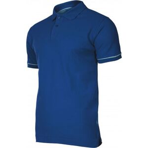 Lahti Pro Koszulka bawełniana polo kolor granatowy rozmiar XXL (L4030505)