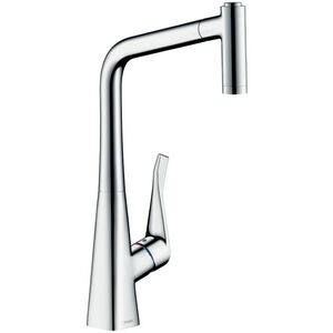 Bateria kuchenna Hansgrohe Metris stojąca chrom (14820000)
