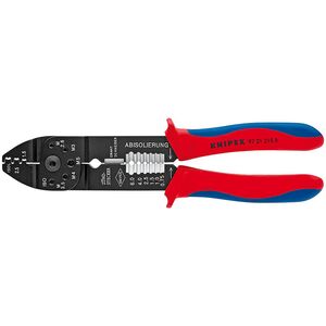 Knipex Szczypce do zagniatania końcówek nasuwanych, nieizolowanych 230mm (9721215B)