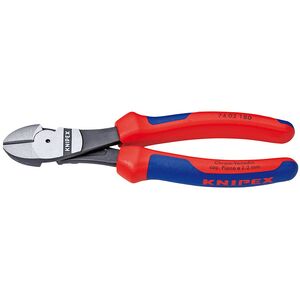 Knipex Szczypce tnące boczne o zwiększonym przyłożeniu 180mm (7402180)
