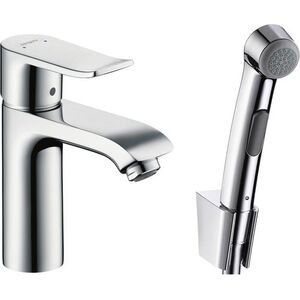 Bateria bidetowa Hansgrohe Metris stojąca chrom (31285000)