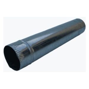 Rura piecowa czarna 1mb z blachy 1mm 140mm