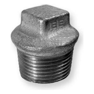 Odlewnia Zawiercie Korek z obrzeżem 3/4" czarny