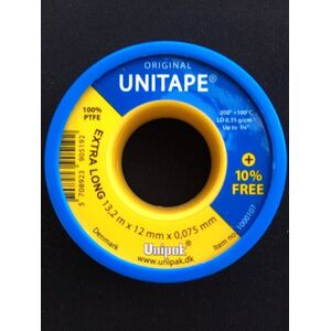 Unipak Taśma teflonowa do instalacji wodnych 12mm x 13,2m (13118)
