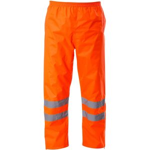 Lahti Pro Spodnie ostrzegawcze przeciwdeszczowe pomarańczowe XXXL (L4100906)