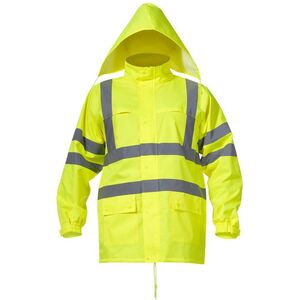 Lahti Pro Kurtka ostrzegawcza przeciwdeszczowa żółta XXL (L4091305)