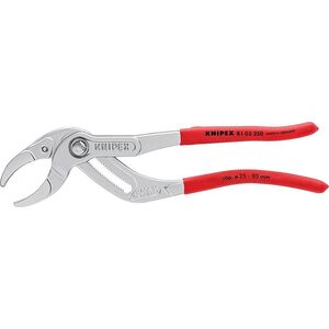 Knipex Szczypce do syfonów sanitarnych i złączy rękojeść antypoślizgowa 25 - 80mm (81 03 250)