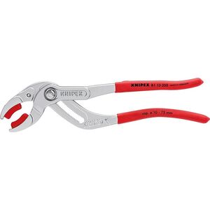 Knipex Szczypce do syfonów sanitarnych i złączy szczęki z tworzywa sztucznego 10 - 75mm (81 13 250)