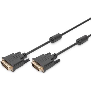 Kabel Digitus DVI-D - DVI-D 3m czarny (AK-320101-030-S)