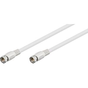 Kabel Goobay Antenowy 5m biały (50739)