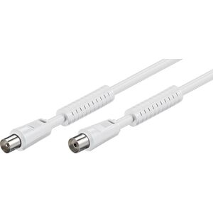 Kabel Goobay Antenowy 1.5m biały (50723)