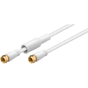 Kabel Goobay Antenowy (F) 5m biały (67296)
