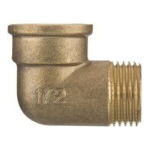 Invena Kolanko mosiężne nakrętno-wkrętne 3/4" (H/ZM-01-020)