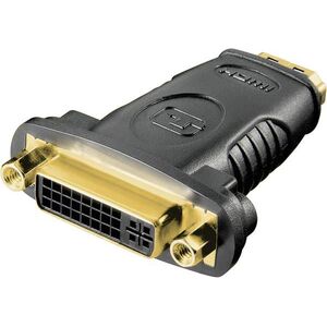 Adapter AV Goobay HDMI - DVI-I czarny (68690)