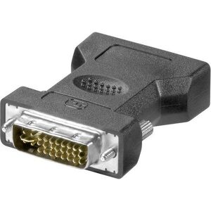 Adapter AV Goobay czarny (68030)